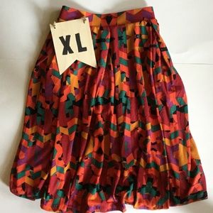 LuLaRoe Madison Skirt X-Large